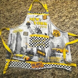 New York City Apron Yellow Taxi Statue of Liberty Big Apple‎ Souvenir